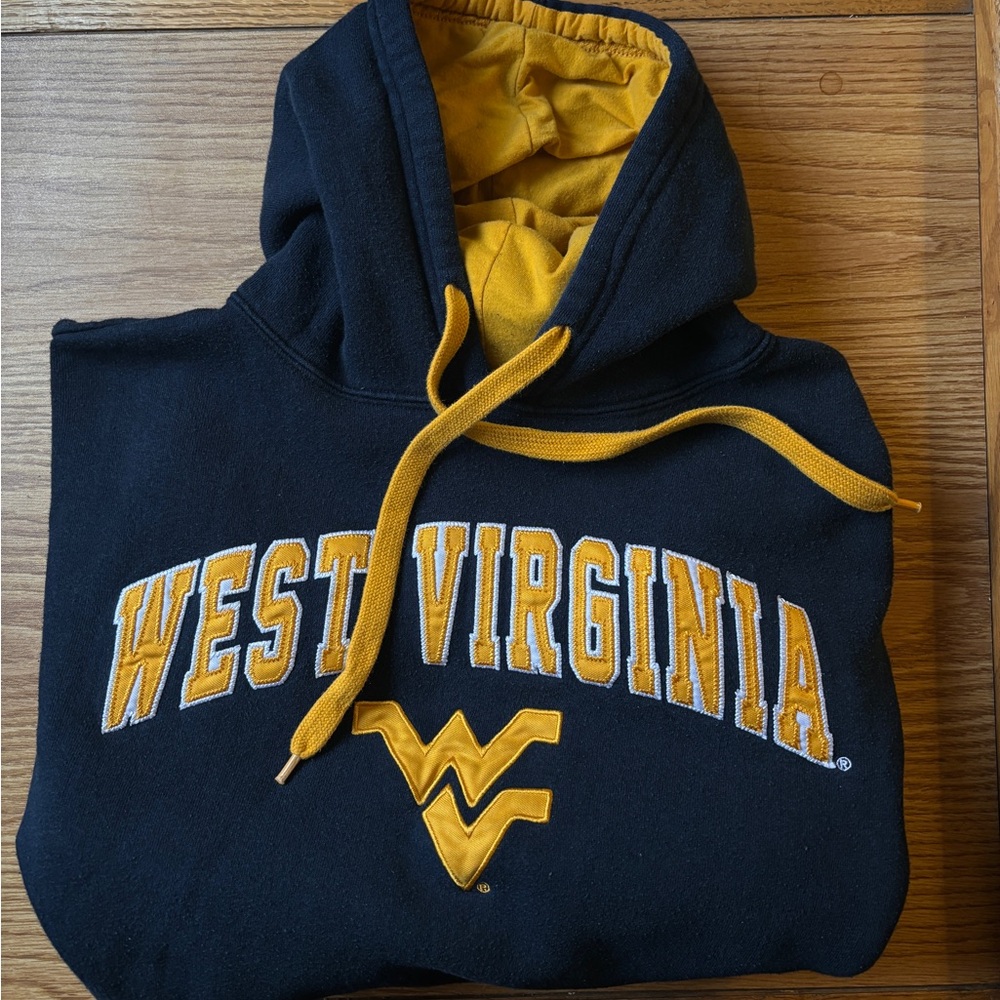 West Virginia Black and Gold Men's Hoodie
